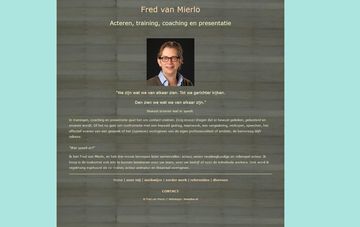 Site Fred van Mierlo